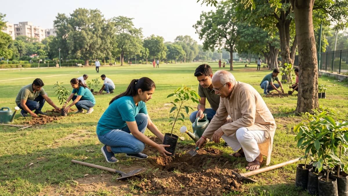 वृक्षारोपण कार्यक्रम